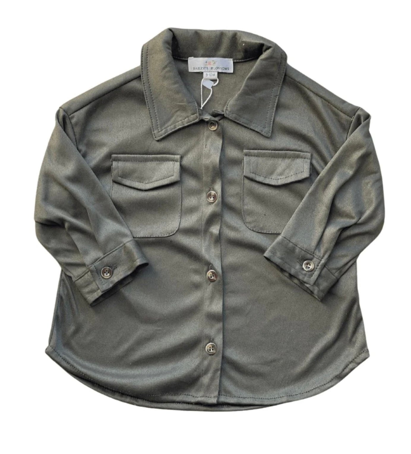 Bailey’s Blossoms Shacket-Olive