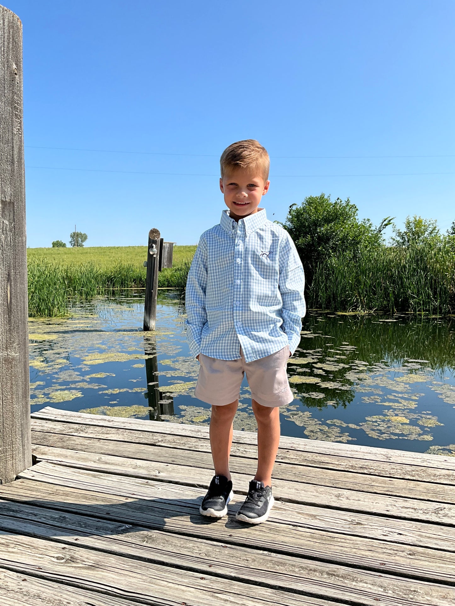 Kolt Light Blue Long-Sleeve Button Down