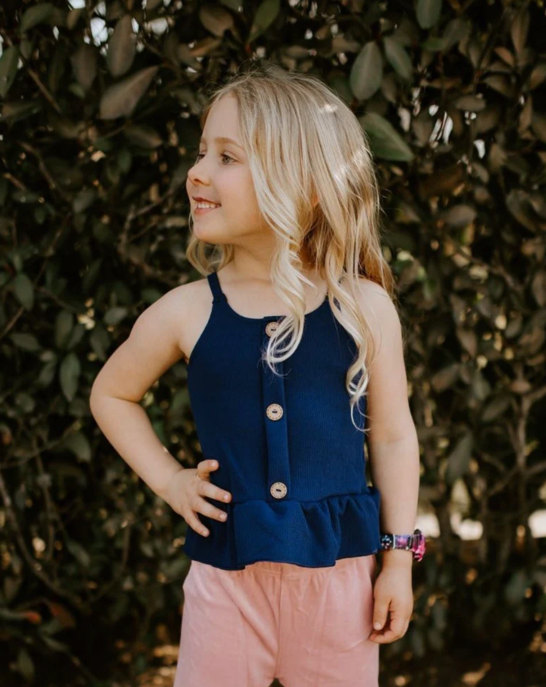 Jada Button Front Cami