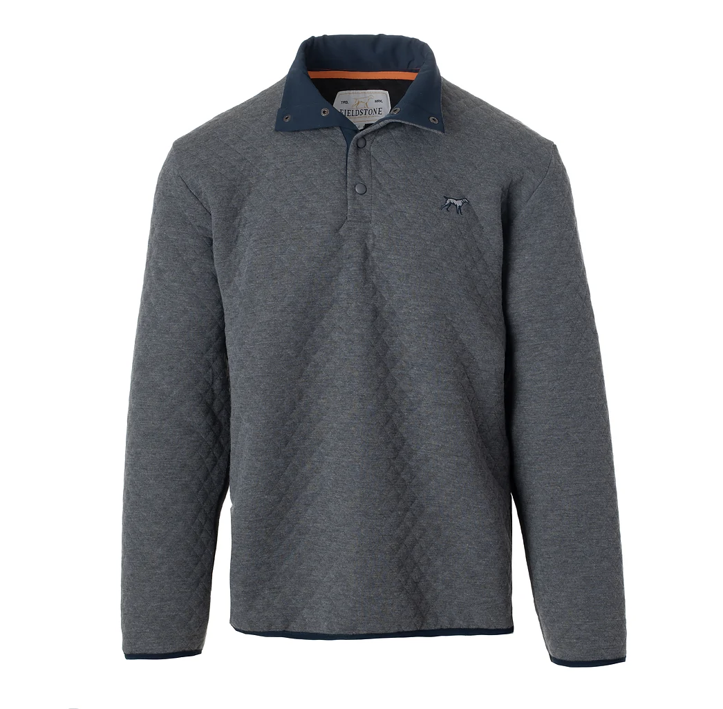 Quilted Pullover
