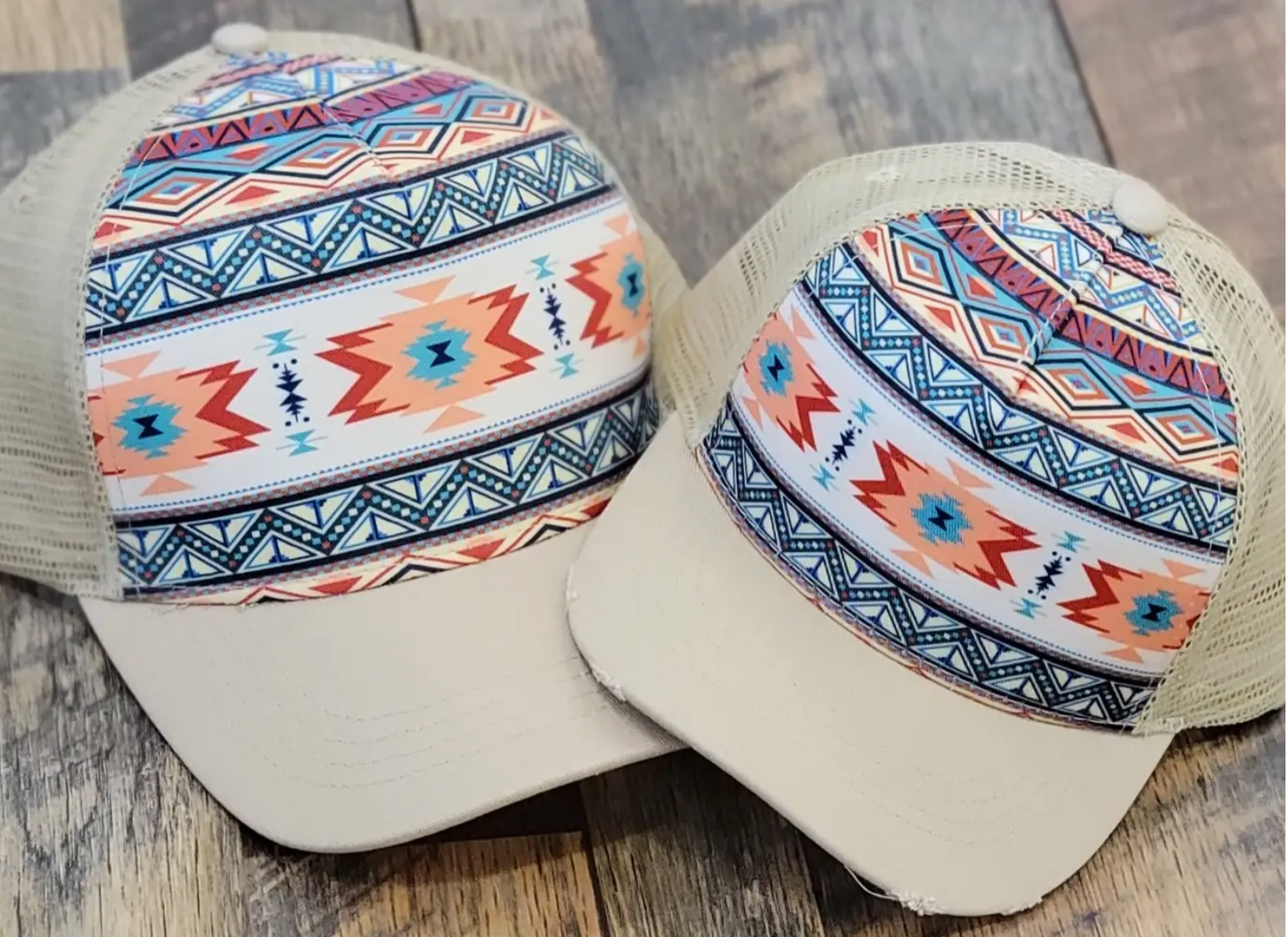 Tan Aztec Snapback