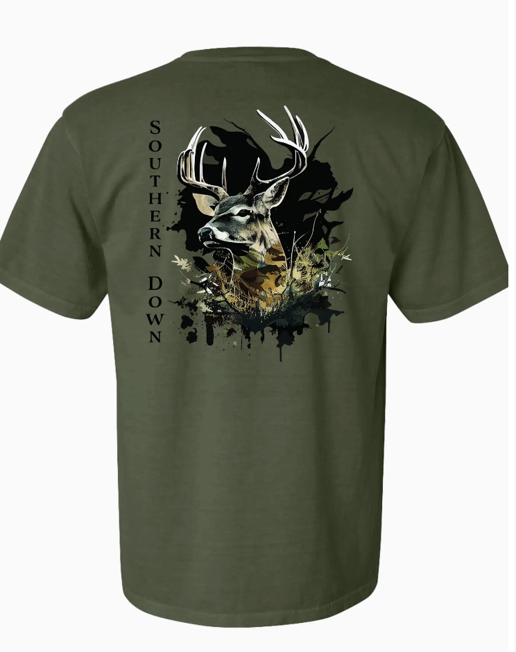 Deer And Spatter Tee