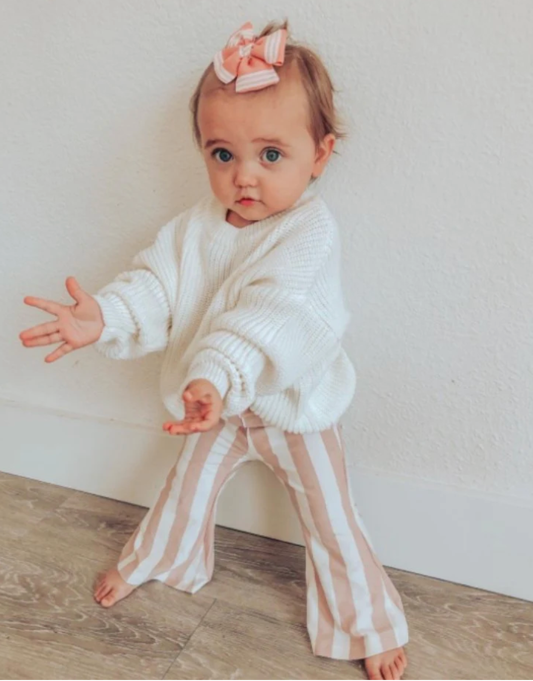 Blakely Boho Bell Bottoms - Peaches 'n