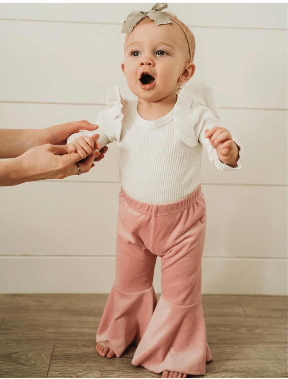 Lollipop Pink Bell Bottoms