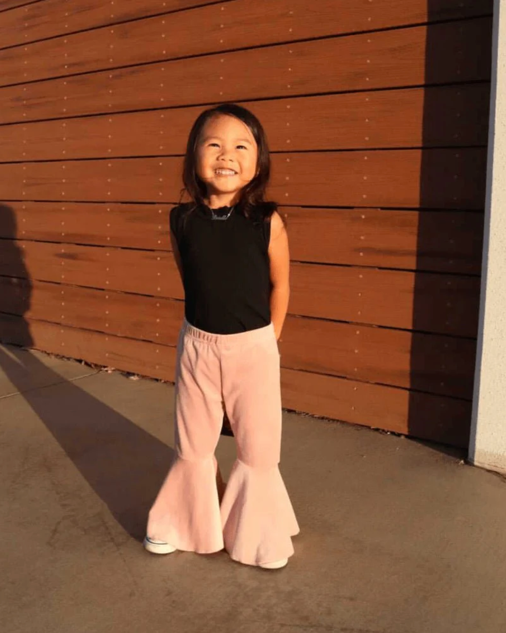 Lollipop Pink Bell Bottoms