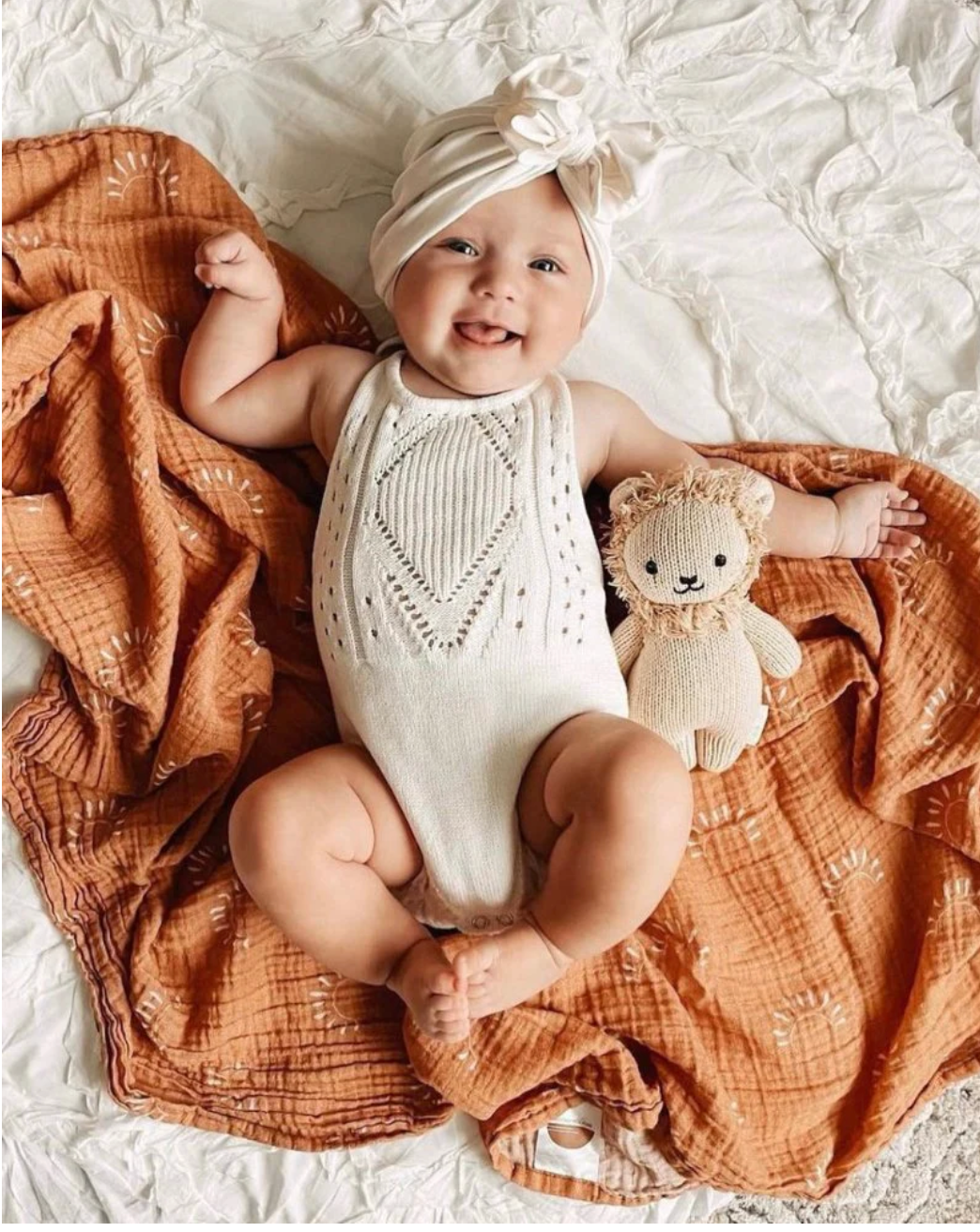 Drake Crochet Halter Romper