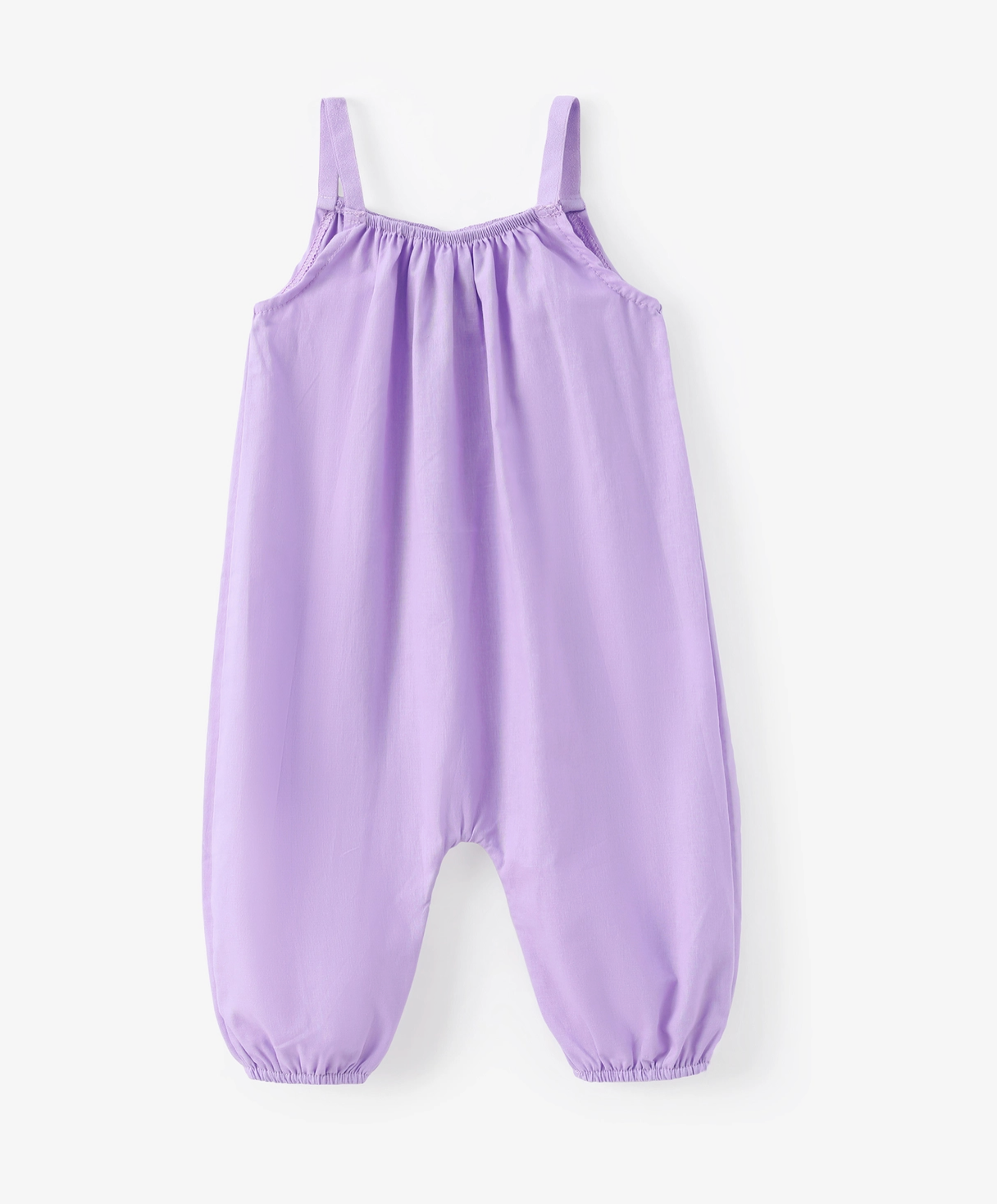 Sleeveless Spaghetti Romper-Purple