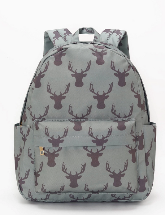 Deer Printed Kids Backpack