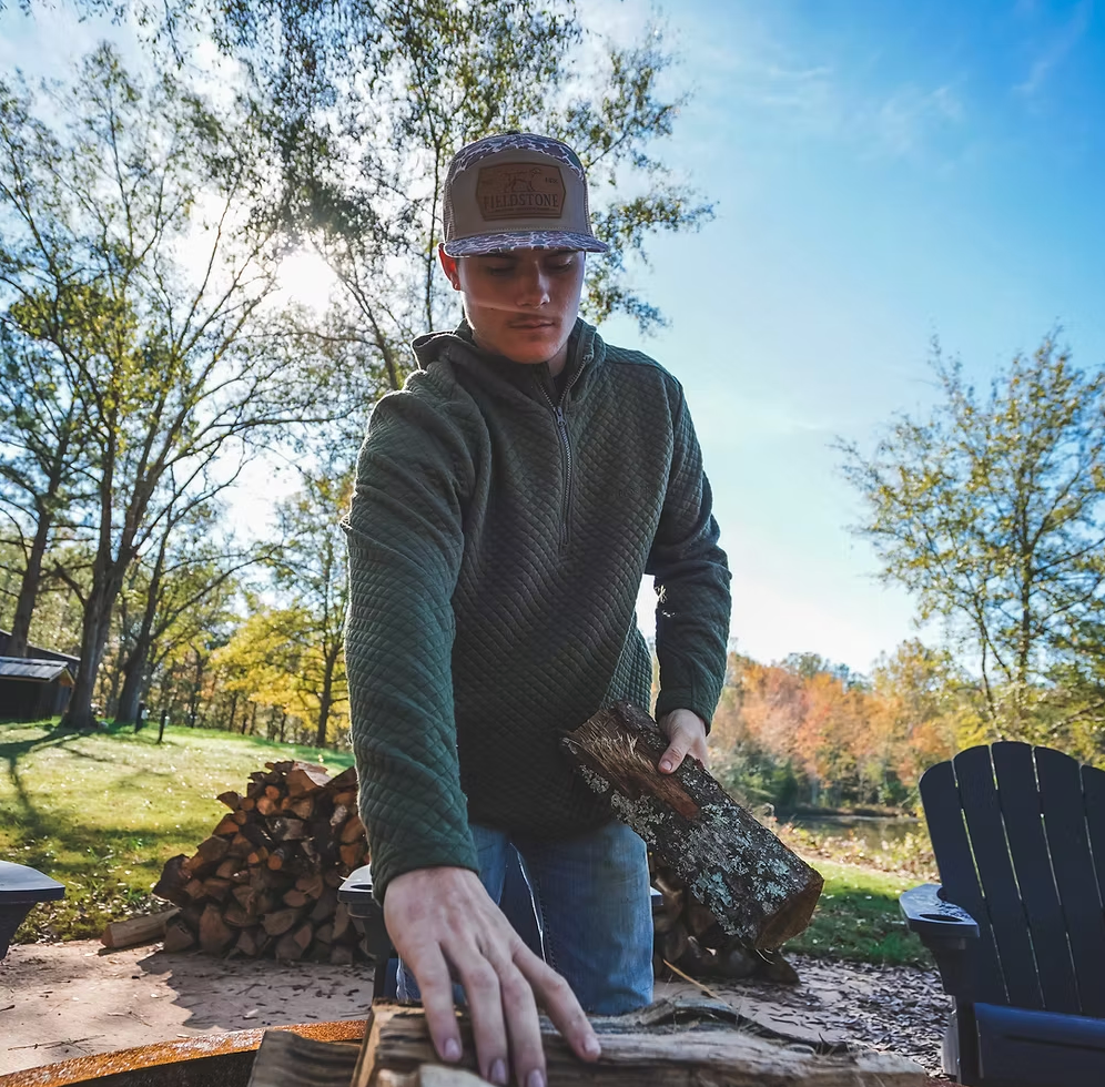 Fieldstone Quilted  Hoodie