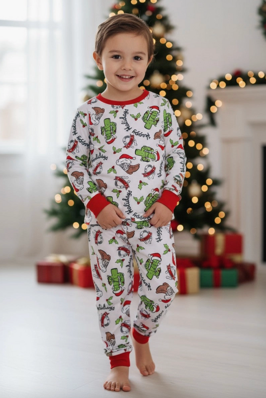 Western Cactus Pajamas