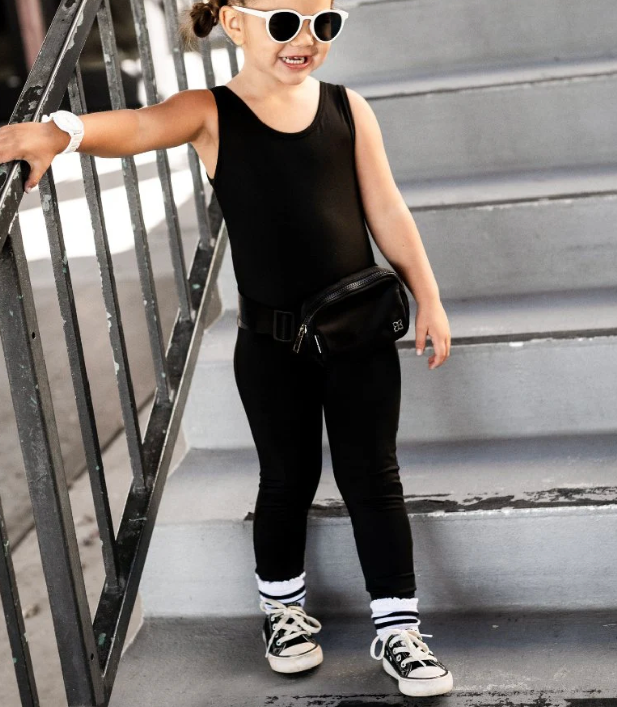 Mila Athleisure Jumpsuit - Black