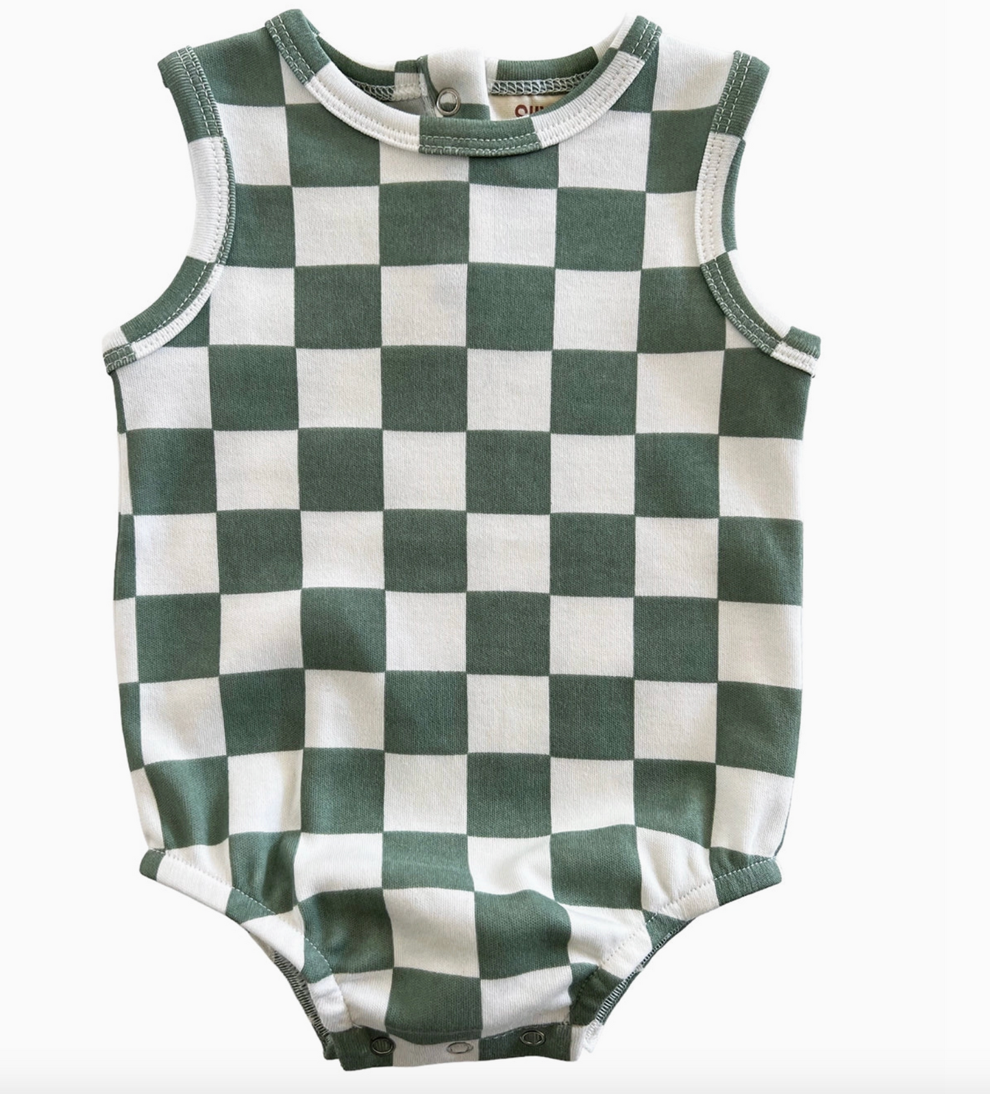 Matcha Milkshake Checkerboard Bubble